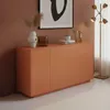Credenza moderna rettangolare a 4 ante L160 cm mattone - Anteprima dell’immagine prodotto 1
