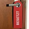 24 x Türschild "Besetzt Frei", WC Schild zum Aufhängen, Produktbild-Vorschau 2