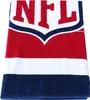 NFL Velour Badetuch 80 x 150 cm rot/blau Baumwolle Handtuch Produktbild-Vorschau 2