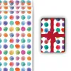 Lustiges Geschenkpapier mit bunten Wasserfarb Punkten, Produktbild-Vorschau 3