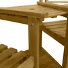 Doppel Gartenbank mit Tisch Loveseat Wetterfest 2-Sitzer Produktbild-Vorschau 9