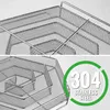 Kaltrauchgenerator aus Edelstahl - 21X18X5Cm - Spiralform Produktbild-Vorschau 3