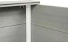 dobar WPC Sandkasten "Theo" , Silbergrau, 115x115x32 cm Produktbild-Vorschau 3