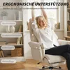 HOMCOM Bürostuhl Schreibtischstuhl mit Lendenwirbelstütze, Produktbild-Vorschau 5