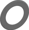 Ø 120 mm Ofenrohr Wandrosette - 55 mm - gussgrau Produktbild-Vorschau 1