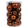 30pcs Boules de Noël / Boules de Noël Boules d'arbre brun Ø Voir les images du produit 1