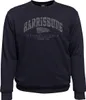 Übergrößen Sweatshirt AHORN SPORTSWEAR Harrisburg Grau Navy Produktbild-Vorschau 1