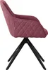 A side view of a single dining chair. Produktbild-Vorschau