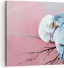 Bild auf Leinwand - Leinwandbild - Einteilig - Vögel Blau Produktbild-Vorschau 1