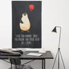 Mr. & Mrs. Panda Wandbild Pinguin Luftballon - Kreidetafel Produktbild-Vorschau 4