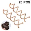 20PCS Spiralhaarnadeln, Twist-Haar-Clips, abgerundete Produktbild-Vorschau 1