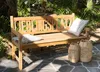 TP Digital Gartenbank Teakholz 3-Sitzer robust & Produktbild-Vorschau 2