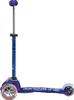 A blue three-wheeled scooter for children is shown against a white background. Produktbild-Vorschau