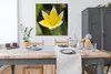 MuchoWow® Poster Blume - Garten - Gelb 100x100 cm - Produktbild-Vorschau 3
