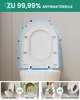 ANYCEE Toilettendeckel mit Absenkautomatik 46x36.5 CM, WC Produktbild-Vorschau 4