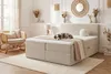 TRADA Boxspringbett Quelle 200x200 Boucle Stoff mit Produktbild-Vorschau 2
