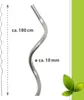 Set Tomatenspiralstab 180cm Alu, 5 Stk. Produktbild-Vorschau 4