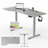 Juskys Höhenverstellbarer Schreibtisch 160x75cm - Produktbild-Vorschau 1