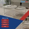 Idohome - Runder Couchtisch 2in1 LAVO mit Metalgestell, Produktbild-Vorschau 4
