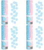 4 Konfettikanone Babyshower hellblau Junge Produktbild-Vorschau 1