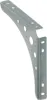 Konsole Delta Line B 24 x H 200 x T 200 mm weißalu Produktbild-Vorschau 2