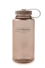 A brown Nalgene water bottle with a gray lid and loop, set against a white background. Anteprima dell’immagine prodotto