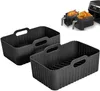 Silikonform für Heißluftfritteuse, 2Pcs Airfryer Zubehör, Produktbild-Vorschau 1