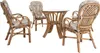 KRINES HOME Rattan Wintergartenset "Capri" Rattanset 5 Produktbild-Vorschau 1