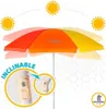 Actif Parasol de plage Coupe-vent Uv50 Protection 180 Cm Voir les images du produit 5