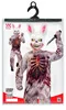 Kostium zombiego królika z maską, przebranie na Halloween, Podgląd zdjęcia produktu 8