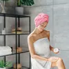 Haarturban Mikrofaser - Schnelltrocknendes Handtuch Mit Produktbild-Vorschau 5