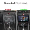 Dodatečně montované rádio kompatibilní s Audi A6 S6 RS6 C5 Náhled obrázku produktu 2