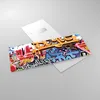 Bilder auf glas - Graffiti modern - 100x40cm - Glasbilder - Produktbild-Vorschau 2