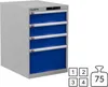 Lista Schubladenschrank - 78.526.518 - 850x564x725 mm Produktbild-Vorschau 1