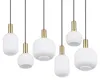Lampada a sospensione DIVA bianco-nero-ottone 6xE27x10W Anteprima dell’immagine prodotto 15