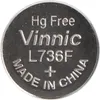 Batteria a bottone Vinnic LR41 LR736 prezzo per 10 pezzi. Anteprima dell’immagine prodotto 3