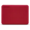 A red Toshiba Canvio Advance external hard drive is shown against a white background. Náhľad obrázku produktu