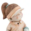 Dekoratívna figúrka "Mia & Milo" v sade 2 z liateho kameňa Náhľad obrázku produktu 5