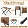 Fotel COSTWAY z podnóżkiem, fotel relaksacyjny z Podgląd zdjęcia produktu 7