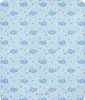 Mr. & Mrs. Panda Heimdecke Wal Konfetti 130 x 155 cm - Blau Produktbild-Vorschau 1