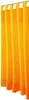 A close-up view of several orange curtains hanging from a rod. Produktbild-Vorschau