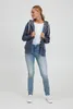 OXMO OXUlla Damen Sweatjacke Cardigan Sweatshirtjacke mit Produktbild-Vorschau 2