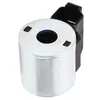 A close-up studio shot of a solenoid coil. Voir les images du produit