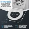 SANILO® WC-Sitz mit Absenkautomatik und Schnellverschluss Produktbild-Vorschau 4
