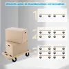UISEBRT 2 Stück Rollbrett 58 x 29 cm Transportroller Produktbild-Vorschau 7