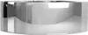 A close-up, side view of a silver ceramic washbasin. Náhled obrázku produktu