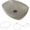 A top-down view of a sink with dimensions indicated, and a separate diagram of the sink. Produktbild-Vorschau