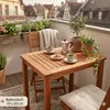 Gartentisch Eukalyptus Tisch Beistelltisch Balkontisch Produktbild-Vorschau 7