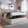 MODFU Polsterbett 180x200cm mit Bettkasten ohne Produktbild-Vorschau 1