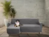 Ecksofa Schutz Abdeckung, Sofabezug, Gesteppt, Reversible, Produktbild-Vorschau 4